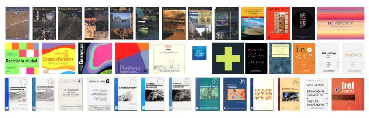 Publicaciones del Departamento de Arte, Ciudad y Territorio de la ULPGC
